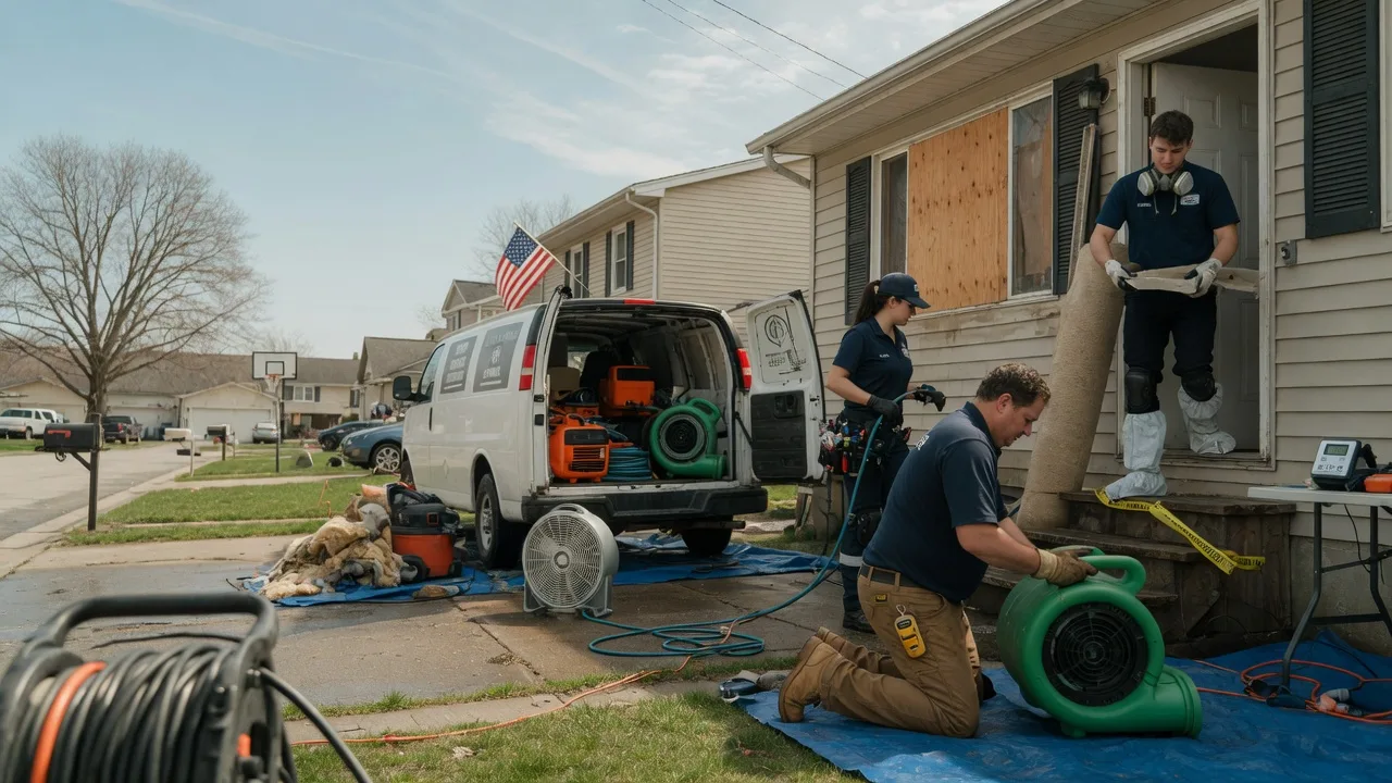 Water Damage Restoration in Bridgeport, PA near me